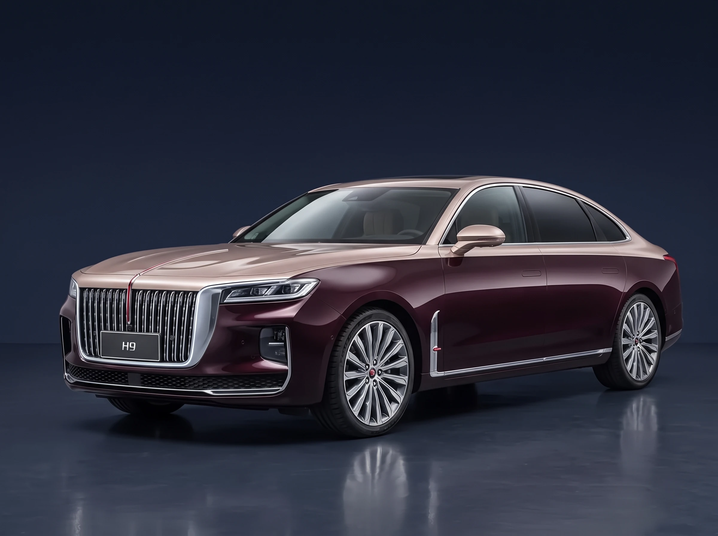 هونشي H9 Executive 3.0T Two Tone 2022