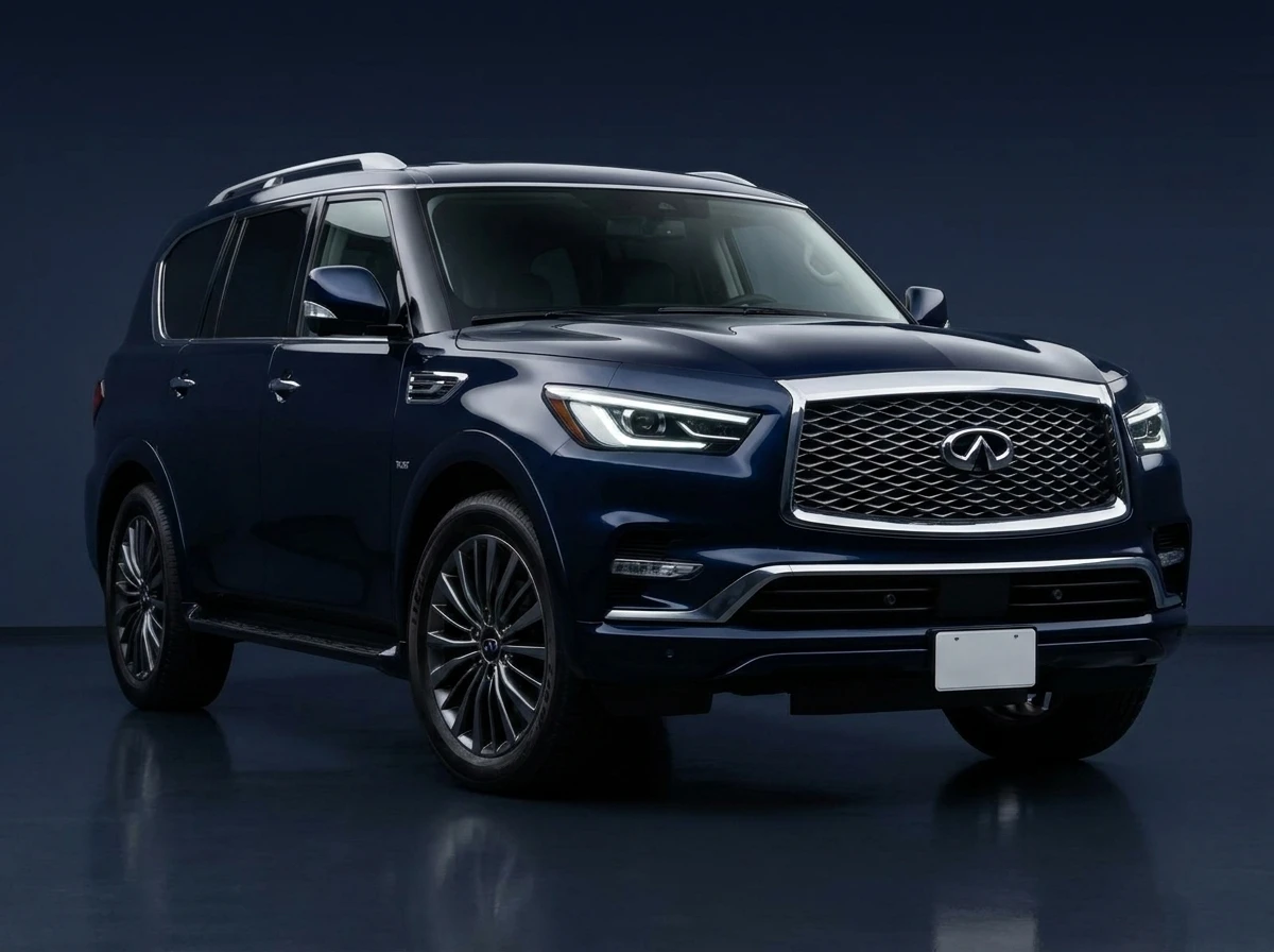 انفينيتي QX80 لوكس سنسوري بروأكتيف إصدار بلاك 2023
