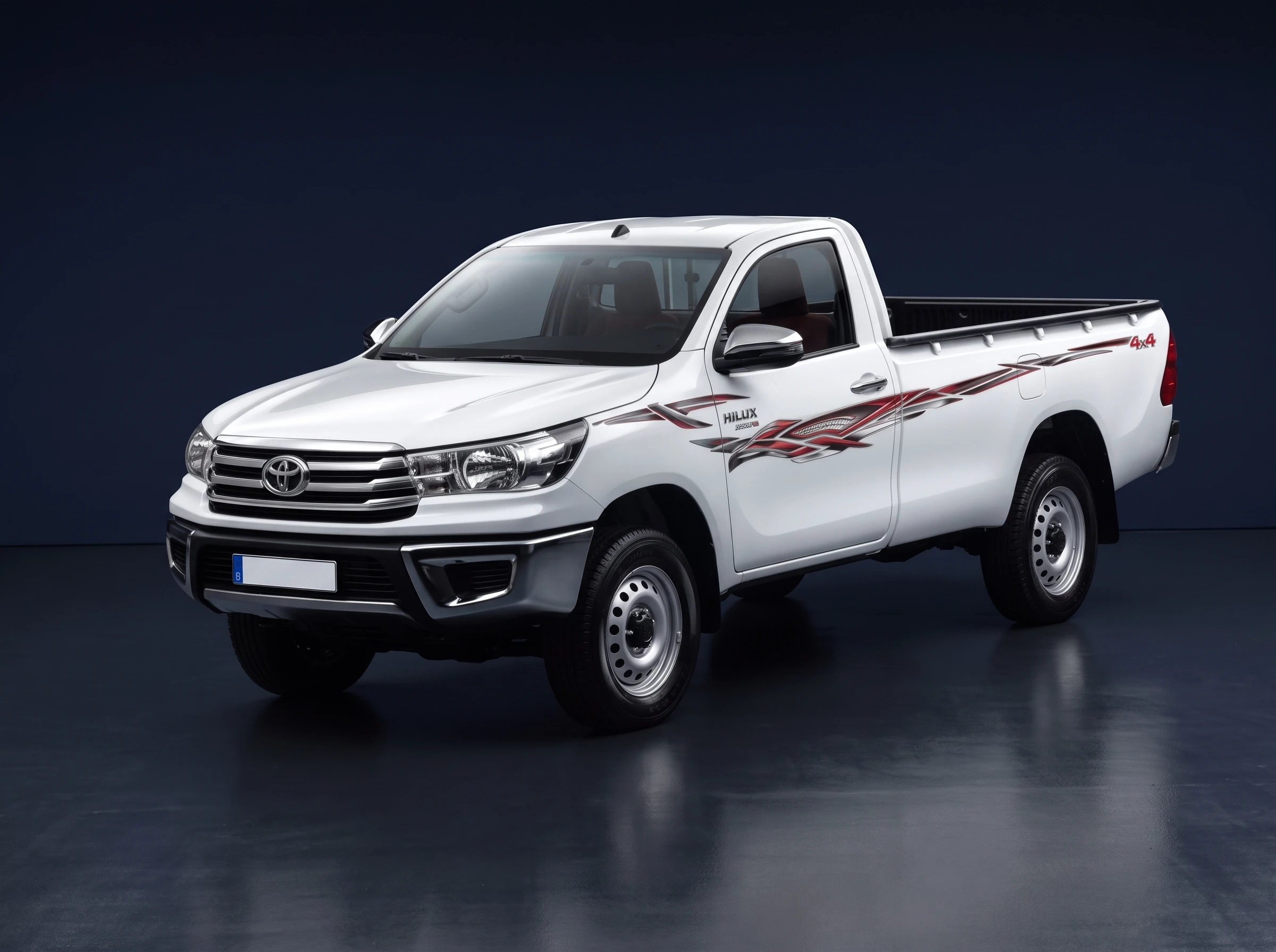 تويوتا هايلكس GLX 2.7L 4X4 MT 2025